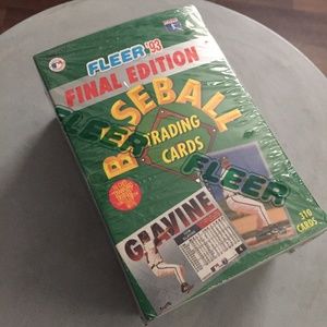 Fleer 1993 Final Edition Baseball Trading Cards